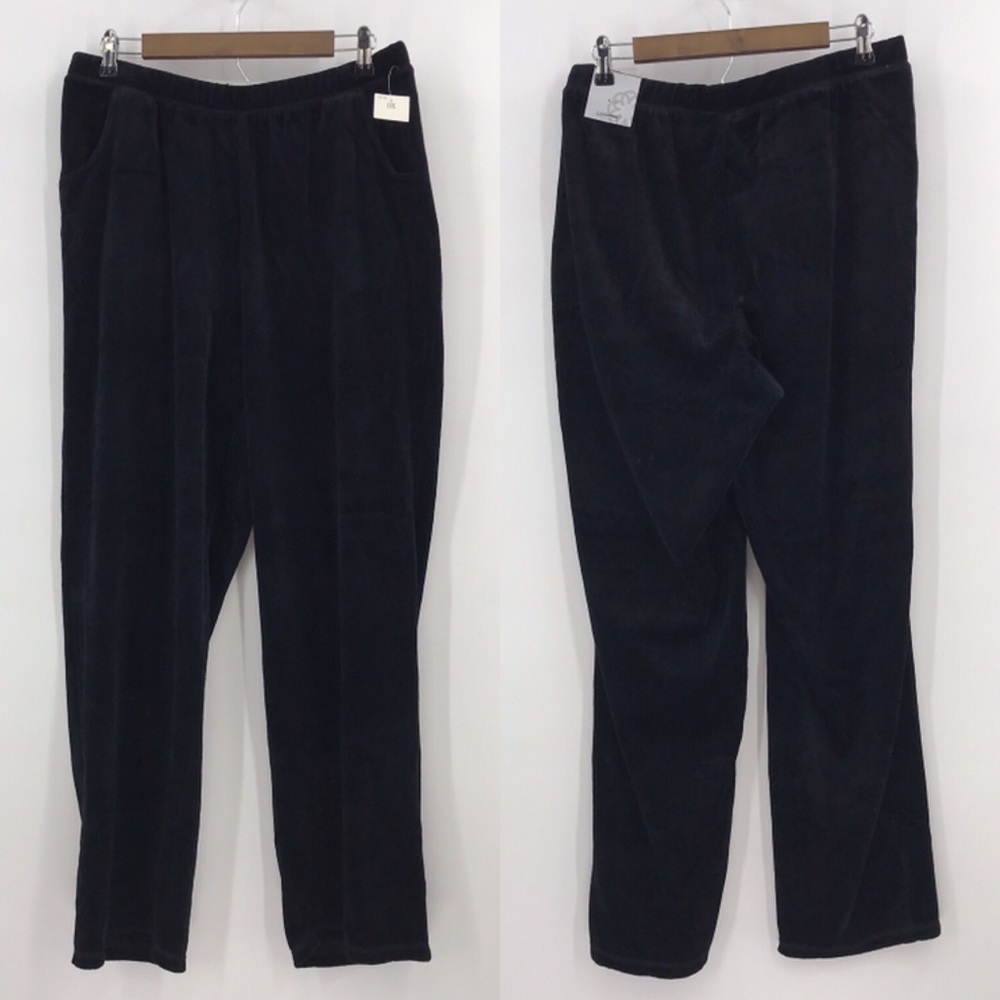 โจHPโจ Catherines Stretch Velour Lounge Pants 0X - Picture 2 of 8